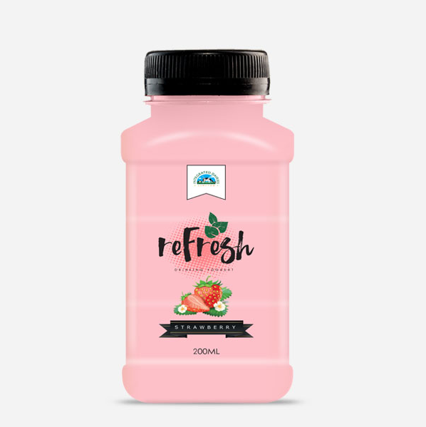 Refresh Strawberry Yoghurt - 200ml